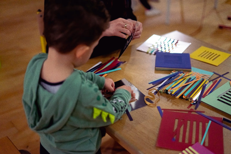 Atelier parents-enfants Action culturelle Espace Django Strasbourg Neuhof